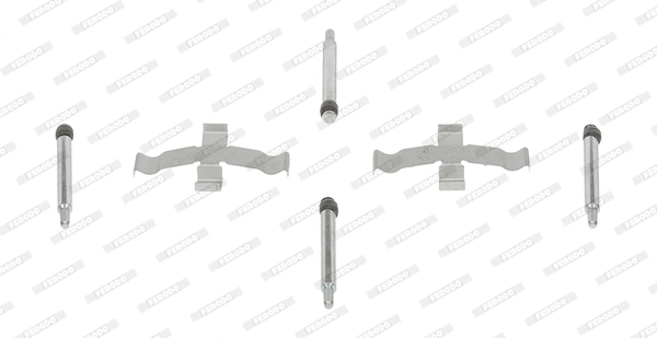Комплектующие колодки дискового тормоза premier FERODO FBA402