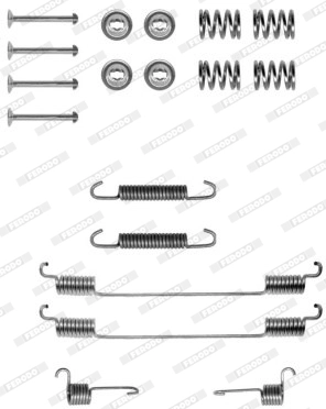 Комплектующие тормозная колодка premier FERODO FBA59
