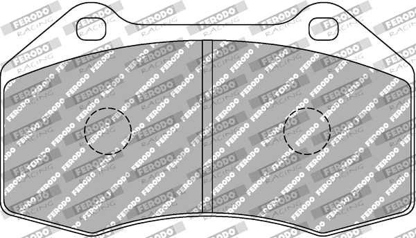 Комплект тормозных колодок дисковый тормоз dsuno FERODO RACING FCP1667Z