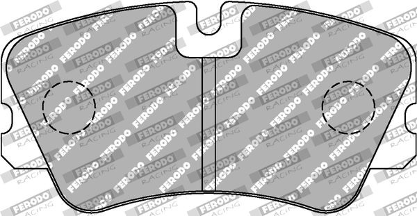 Комплект тормозных колодок дисковый тормоз ds2500 FERODO RACING FCP546H