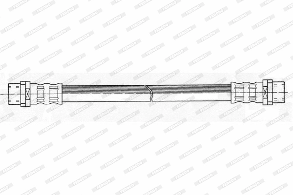 Тормозной шланг FERODO FHY2412