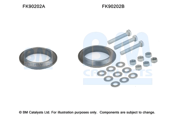 Монтажный комплект катализатор BM CATALYSTS FK90202