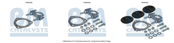 Монтажный комплект катализатор BM CATALYSTS FK90235