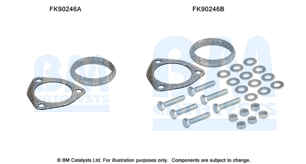 Монтажный комплект катализатор BM CATALYSTS FK90246