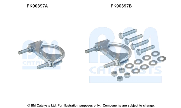 Монтажный комплект катализатор BM CATALYSTS FK90397