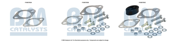 Монтажный комплект катализатор BM CATALYSTS FK90705