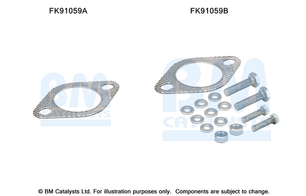 Монтажный комплект катализатор BM CATALYSTS FK91059