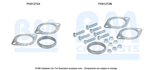 Монтажный комплект катализатор BM CATALYSTS FK91272