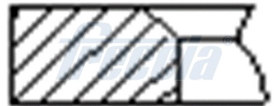 Комплект поршневых колец FRECCIA FR10-510200