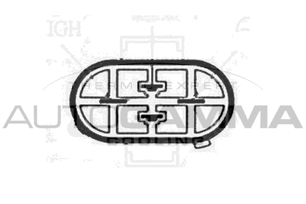 Вентилятор охлаждение двигателя AUTOGAMMA GA201547
