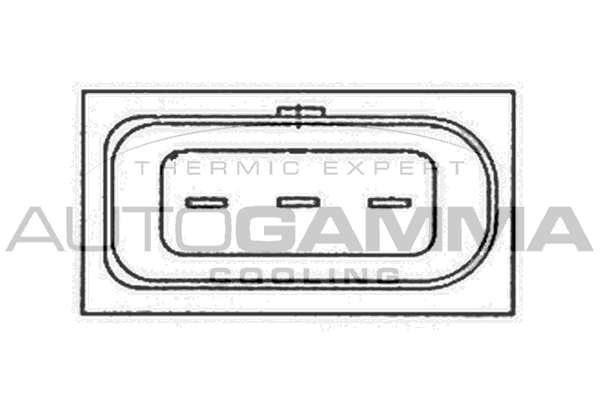 Вентилятор охлаждение двигателя AUTOGAMMA GA221012