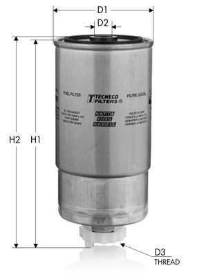 Топливный фильтр TECNECO FILTERS GS111