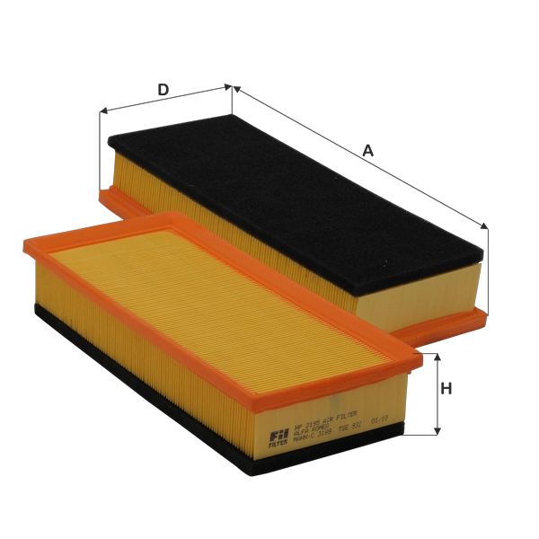 Воздушный фильтр FIL FILTER HP 2195