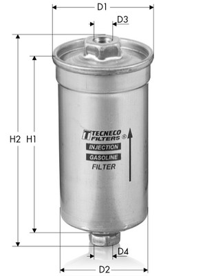 Топливный фильтр TECNECO FILTERS IN5