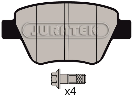 Комплект тормозных колодок дисковый тормоз JURATEK JCP4316