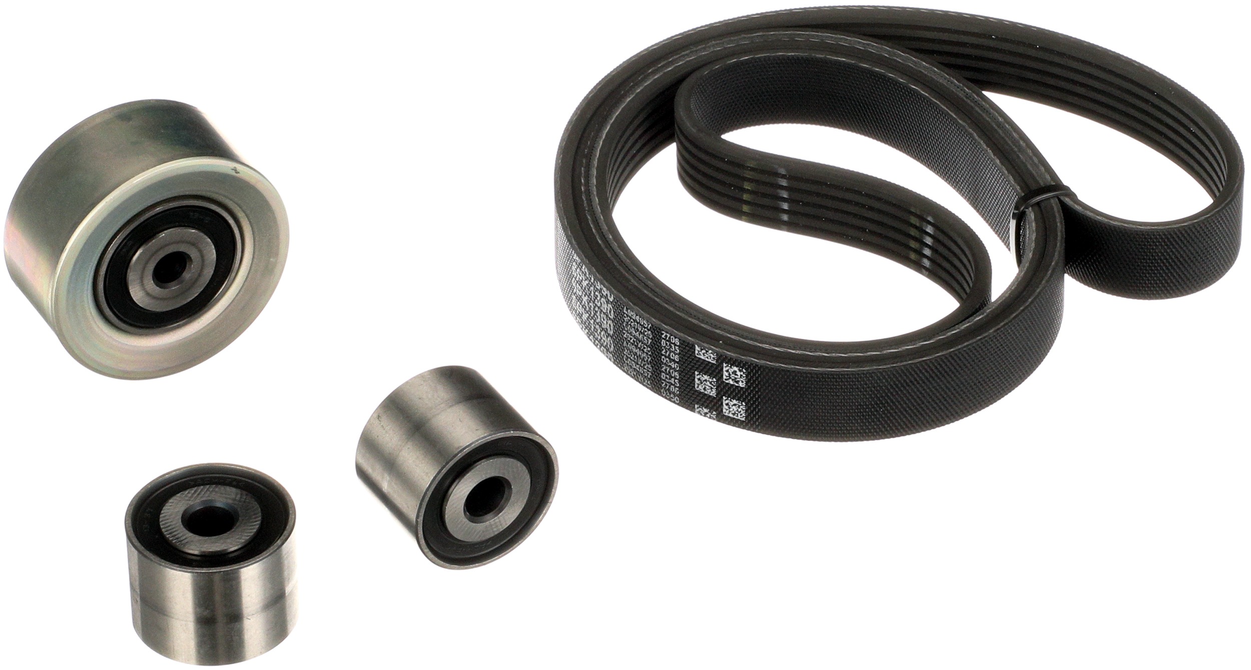 Поликлиновой ременный комплект micro-v kit GATES K016PK1390