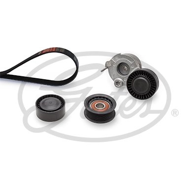 Поликлиновой ременный комплект micro-v kit GATES K016PK2433