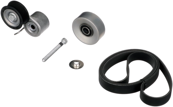 Поликлиновой ременный комплект micro-v kit GATES K017PK1275T