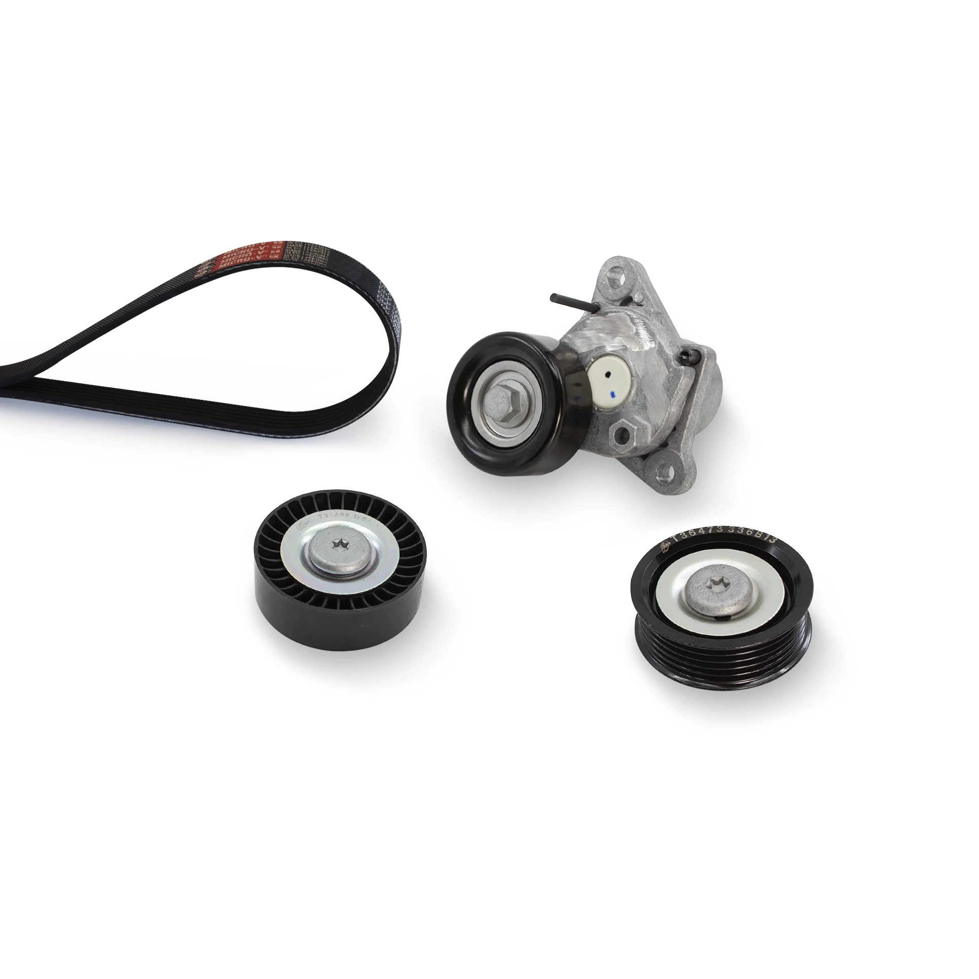 Поликлиновой ременный комплект micro-v kit GATES K025PK1810