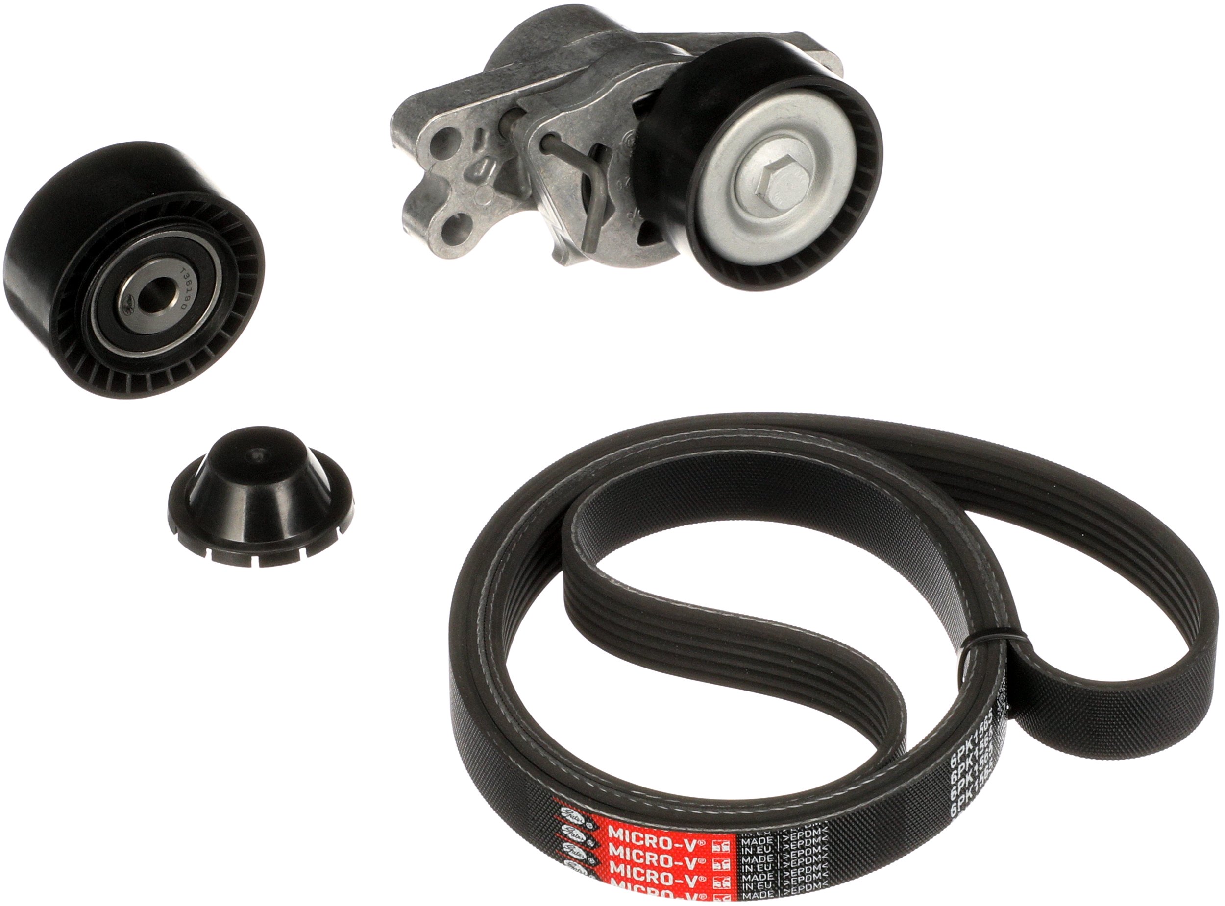 Поликлиновой ременный комплект micro-v kit GATES K036PK1565