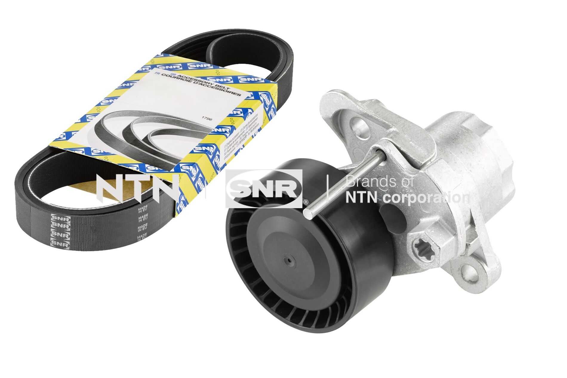 Поликлиновой ременный комплект SNR KA857.41