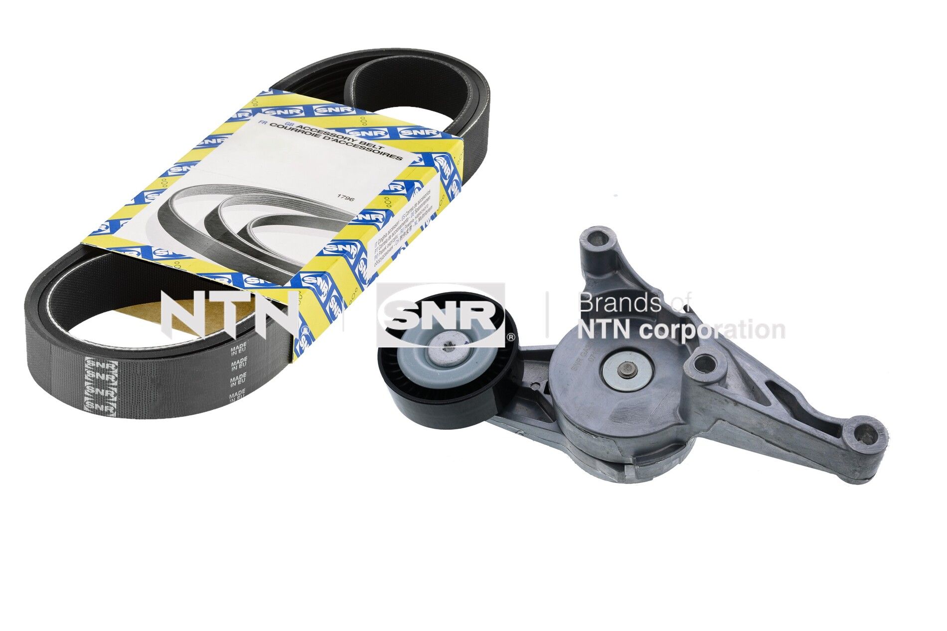 Поликлиновой ременный комплект SNR KA857.50