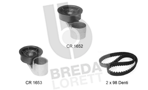 Комплект ремня грм BREDA LORETT KCD0202