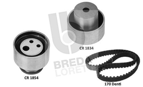 Комплект ремня грм BREDA LORETT KCD0722