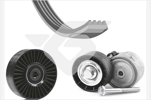 Поликлиновой ременный комплект HUTCHINSON KHV 105