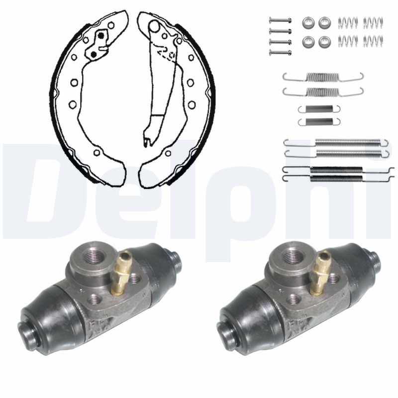 Комплект тормозных колодок DELPHI KP880