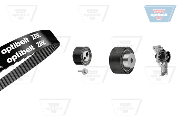 Водяной насос + комплект зубчатого ремня optibelt-wapu-kit OPTIBELT KT 1415W1