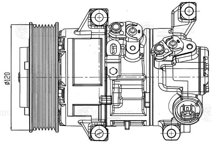 Компрессор кондиционер LUZAR LCAC 1920