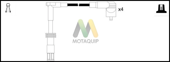 Комплект проводов зажигания MOTAQUIP LDRL1209