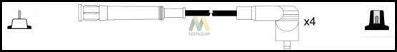 Комплект проводов зажигания MOTAQUIP LDRL1359