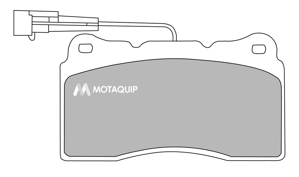 Комплект тормозных колодок дисковый тормоз MOTAQUIP LVXL544