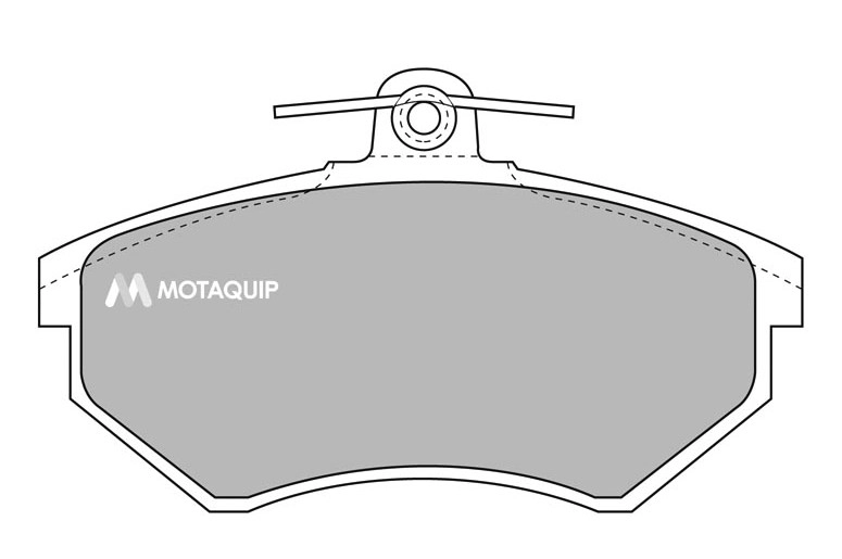 Комплект тормозных колодок дисковый тормоз MOTAQUIP LVXL655