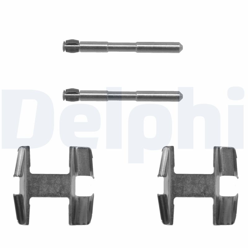 Комплектующие колодки дискового тормоза DELPHI LX0117