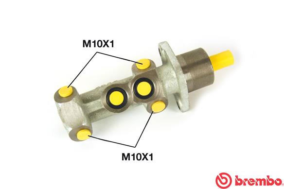 Главный тормозной цилиндр essential line BREMBO M 23 012