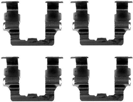 Комплектующие колодки дискового тормоза MINTEX MBA1082