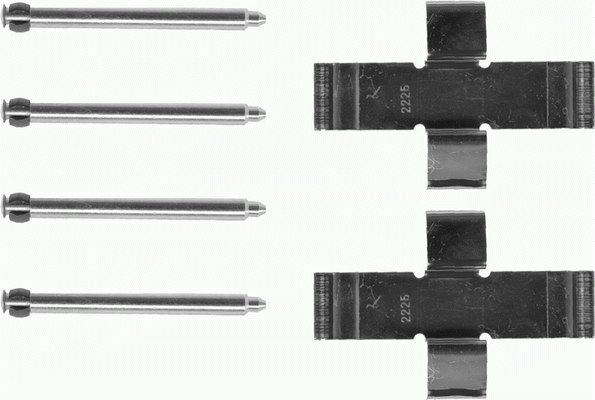 Комплектующие колодки дискового тормоза MINTEX MBA916