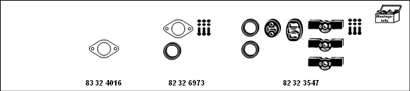 Система выпуска ог HJS MT-Fi152