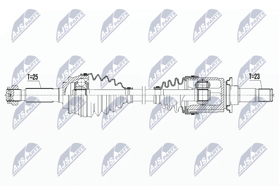 Приводной вал NTY NPW-CH-048
