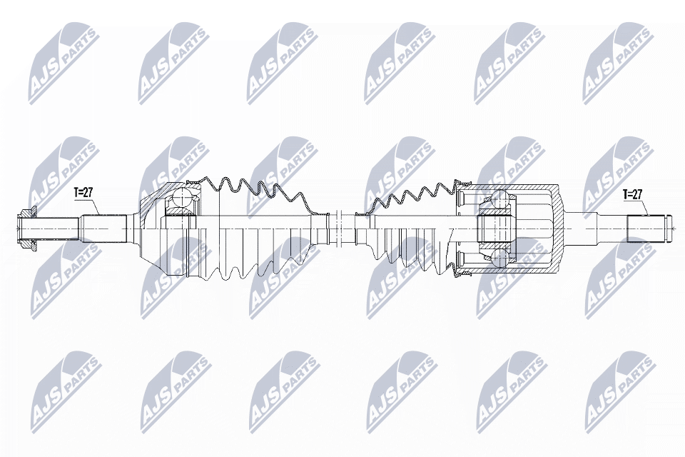 Приводной вал NTY NPW-CH-096