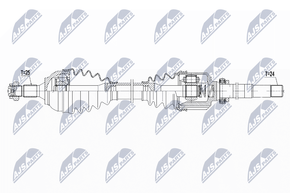 Приводной вал NTY NPW-CT-105