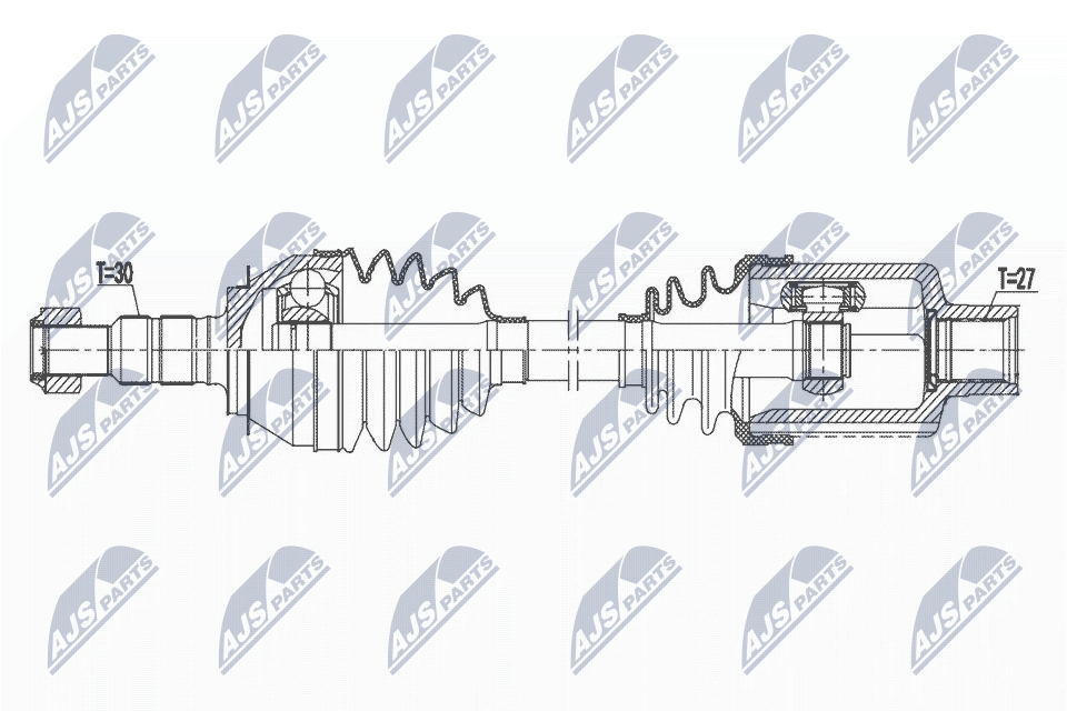 Приводной вал NTY NPW-PL-115