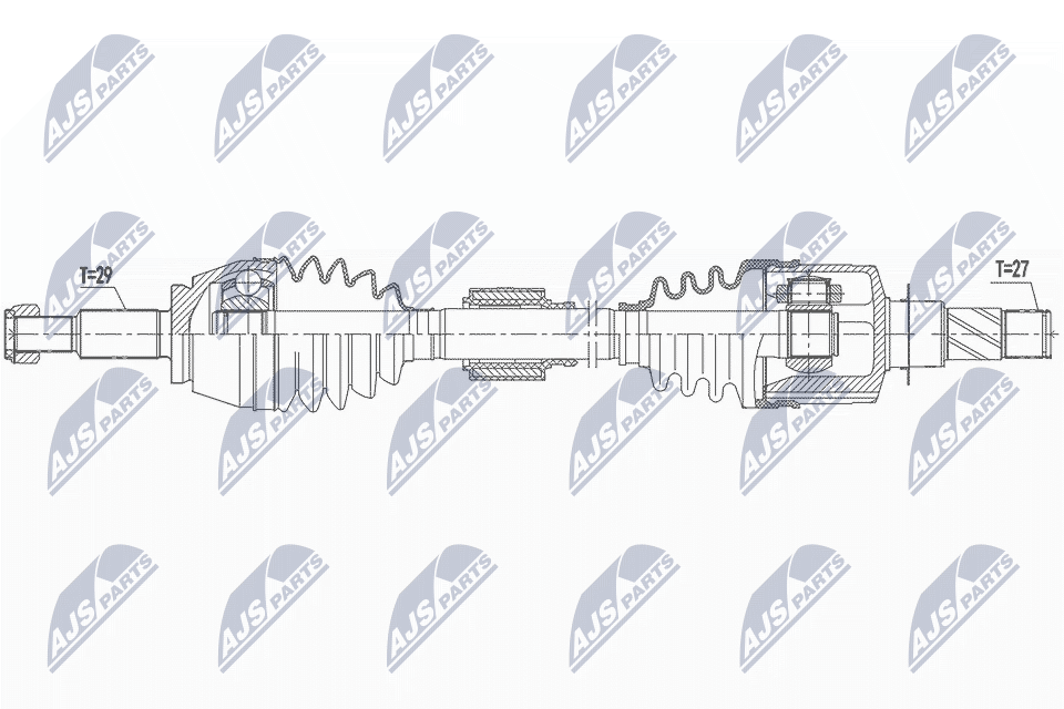 Приводной вал NTY NPW-RE-161
