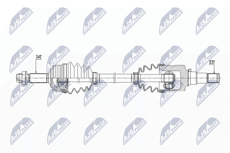 Приводной вал NTY NPW-TY-094