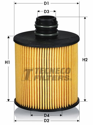 Масляный фильтр TECNECO FILTERS OL025083E