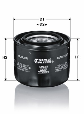 Масляный фильтр TECNECO FILTERS OL138