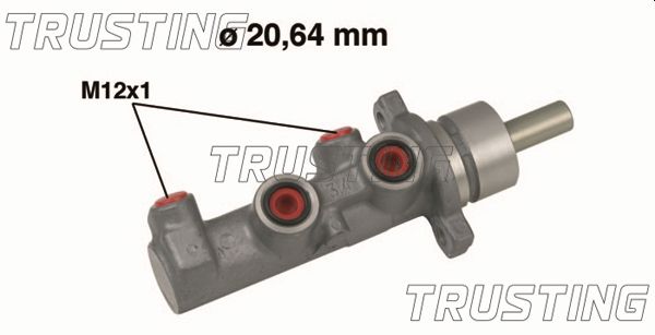 Главный тормозной цилиндр TRUSTING PF322